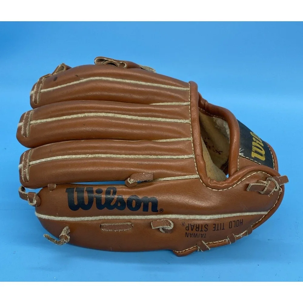 Vintage Wilson Mini-Pro A2190 Youth T-Ball Baseball Glove RHT Brown Leather 8.5